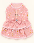 Vestido Estrelado com guia