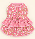 Vestido Margarida Rosa com guia